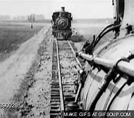Image result for Head On Train Crash GIF