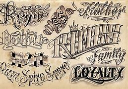 Image result for Tattoo Stencils Letters