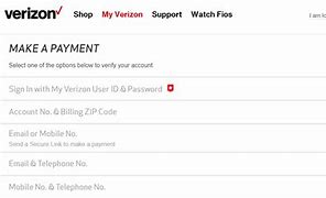 Image result for Verizon Wireless Login My Account Pay Bill