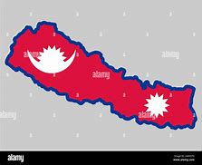 Image result for Nepal Map with Flag