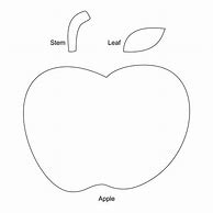 Image result for Preschool Apple Craft Template