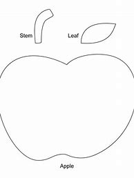 Image result for Apple Stem and Leaf Template