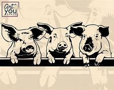 Image result for Funny Pig SVG