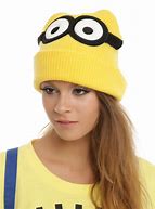 Image result for Minion Beanie Adult