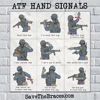 Image result for ATF Hand Signals