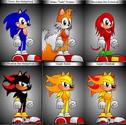 Image result for Sonic/Tails Knuckles Amy Sticks Shadow