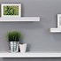 Image result for Wall Mounted White Shelves
