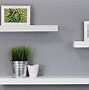 Image result for Small White Wall Shelf