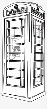 Image result for Telephone Booth Drawing