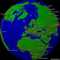 Image result for Europe Map On Globe