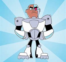 Image result for Cyborg From Teen Titans Go. Drawing