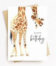 Image result for Happy Birthday Giraffe Funny