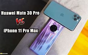 Image result for Mate 30 Pro vs iPhone 11