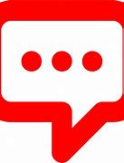 Image result for Red Text Message Icon
