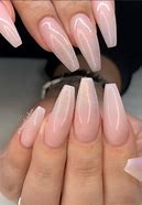 Image result for Long Nails Plain Coffin