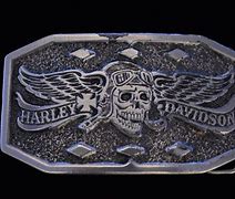 Image result for Harley-Davidson Skull Belt Buckle
