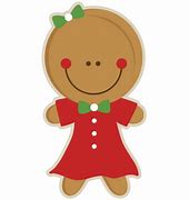 Image result for Gingerbread Girl Clip Art