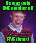 Image result for Bad Luck Brian Lottery