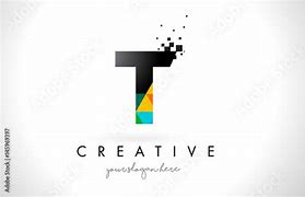 Image result for Colorful T Letter Logo