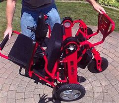 Image result for Folding Electric Wheelchair