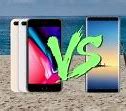 Image result for iPhone 8 Plus vs Note 9