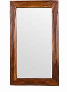 Image result for Wood Rectangular Wall Mirror
