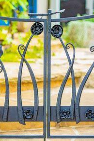 Image result for Wrought Iron Garden Gates