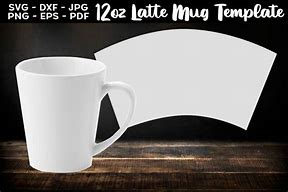 Image result for 12 Oz Latte Mug Template