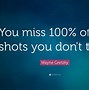 Image result for Miss 100% Shots You Don't Take