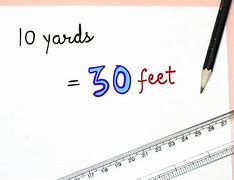 Image result for One Yard in Feet