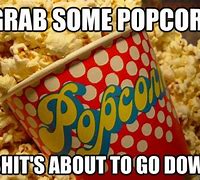 Image result for Popcorn Stickman Eating Meme