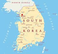 Image result for Korea Mapa