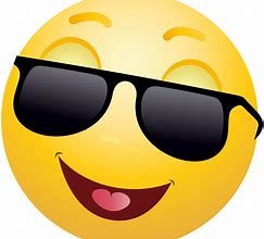 Image result for smiley faces with sunglasses emoji