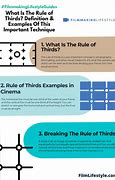 Image result for Rule of Three Examples