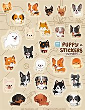 Image result for Dog Stickers