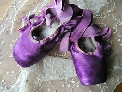 Image result for Purple Ballet Shoes