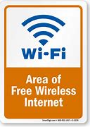 Image result for Wi-Fi Sign Printable