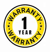 Image result for 1 Year Full Warranty