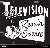 Image result for Retro TV Repair Art