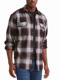 Image result for Walmart Men's Flannel Shirts