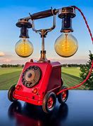 Image result for Red Telephone Box Lamp Plans