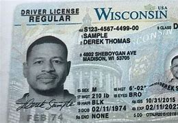Image result for Driver's License Number Wisconsin