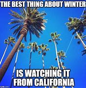 Image result for California Winter Meme