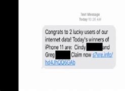 Image result for Fake Win a iPhone Scam