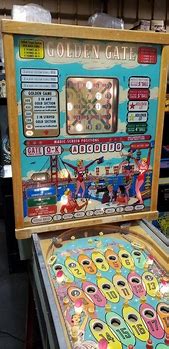 Image result for Golden Gate Pinball Machine