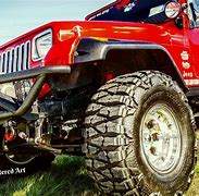 Image result for Washington Crossing the Delaware in a Red Jeep Wrangler