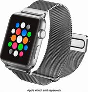 Image result for Silver Apple Watch Magnetic Strap