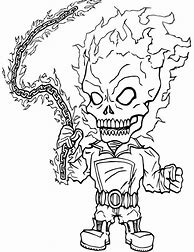 Image result for Ghost Rider Coloring