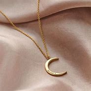 Image result for Crescent Moon Necklace
