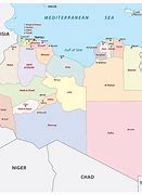 Image result for Libya Political Map